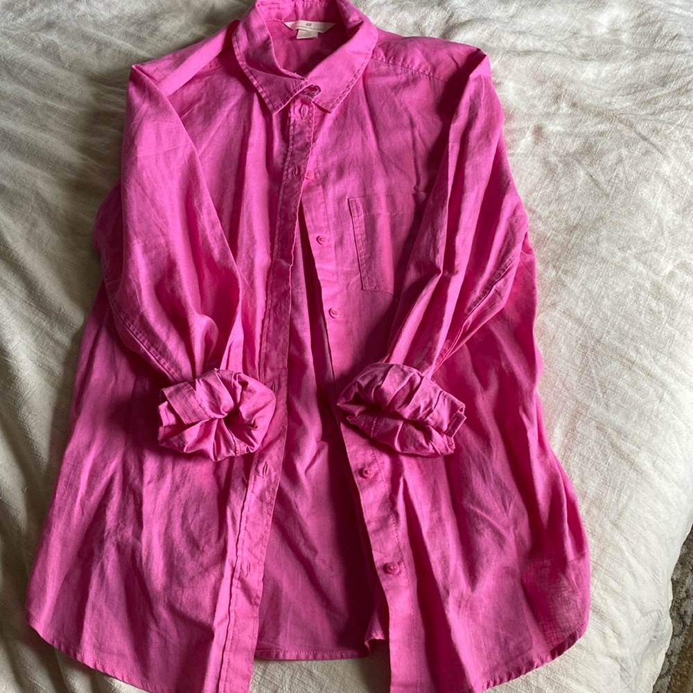 Size S Linen/Cotton button up